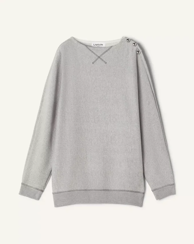 Bawełniana bluza z dżerseju Bawełniana bluza z dżerseju