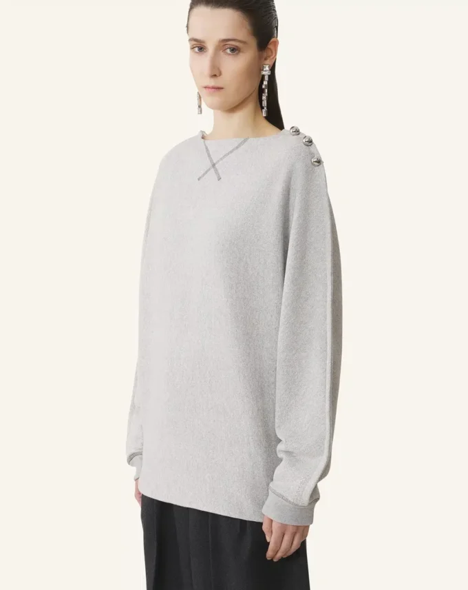 Bawełniana bluza z dżerseju Bawełniana bluza z dżerseju