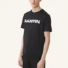 Bawełniana koszulka Lanvin z owczej skóry Bawełniana koszulka Lanvin z owczej skóry
