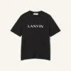 Bawełniana koszulka z haftem Lanvin Bawełniana koszulka z haftem Lanvin
