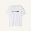 Bawełniana koszulka z haftem Lanvin Bawełniana koszulka z haftem Lanvin