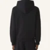 Bluza z kapturem Lanvin z bawełny i owczej skóry Bluza z kapturem Lanvin z bawełny i owczej skóry