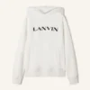 Bluza z kapturem Lanvin z haftem Bluza z kapturem Lanvin z haftem