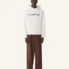 Bluza z kapturem Lanvin z haftem Bluza z kapturem Lanvin z haftem