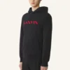 Bluza z kapturem Lanvin z haftem Bluza z kapturem Lanvin z haftem