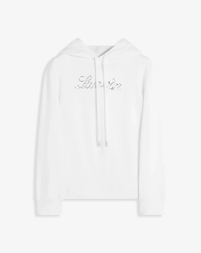 Bluza z kapturem Lanvin z haftem z koralików Bluza z kapturem Lanvin z haftem z koralików