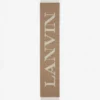 Chusta wełniana z frędzlami Lanvin Signature Chusta wełniana z frędzlami Lanvin Signature