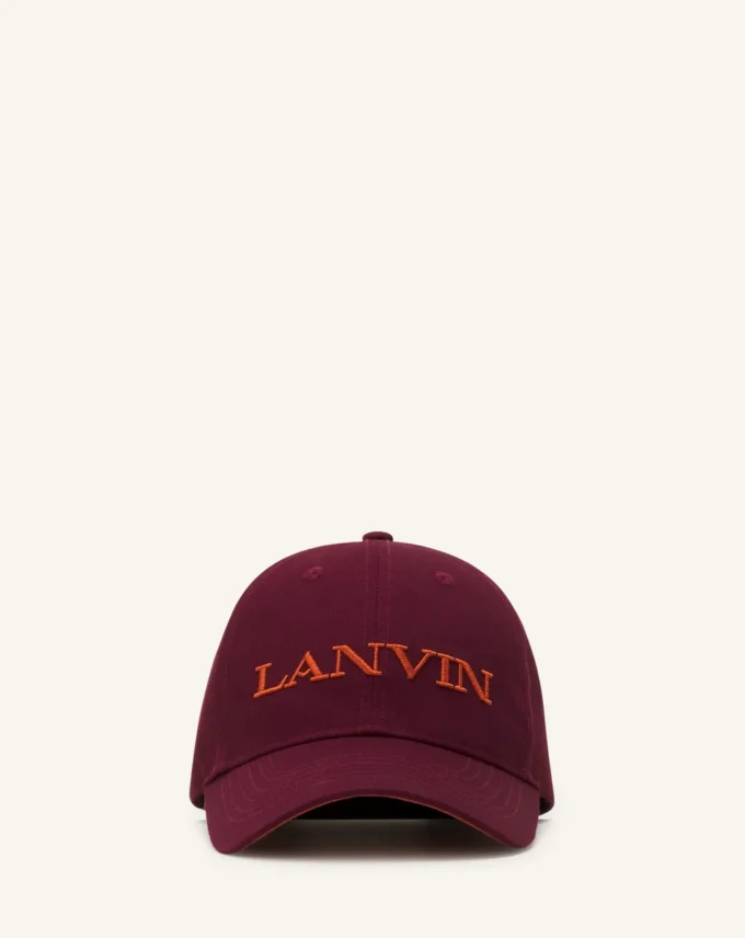 Czapka bawełniana Lanvin Czapka bawełniana Lanvin