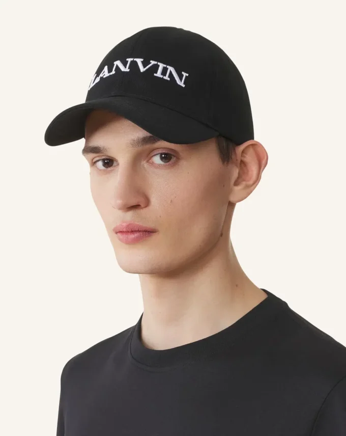 Czapka bawełniana Lanvin Czapka bawełniana Lanvin