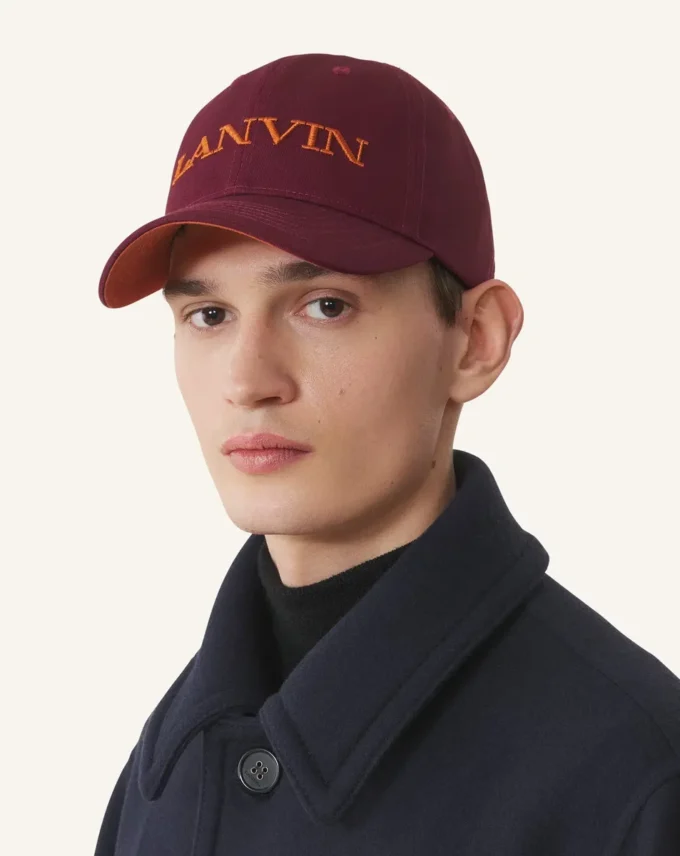 Czapka bawełniana Lanvin Czapka bawełniana Lanvin