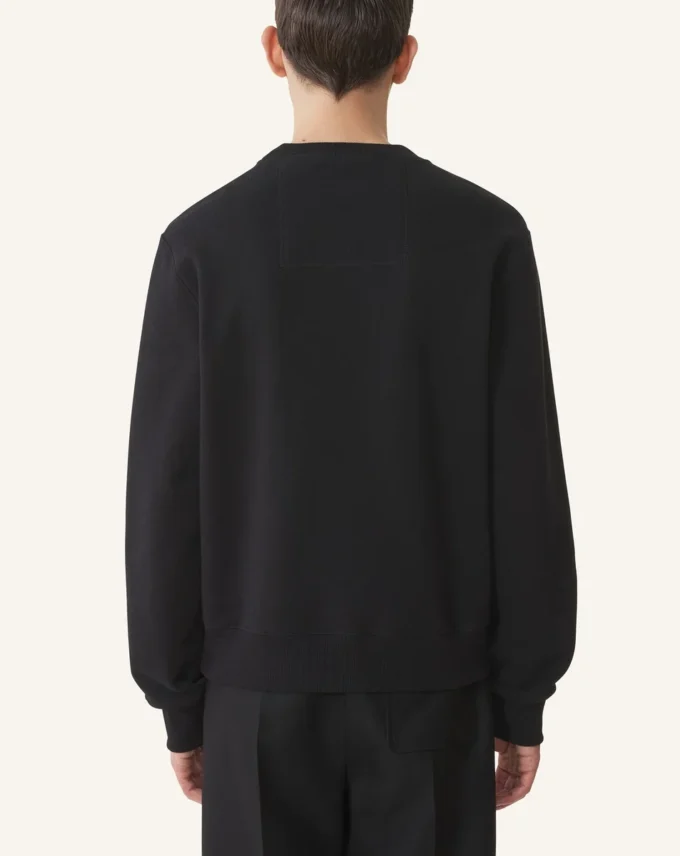 Haftowana bawełniana bluza Lanvin