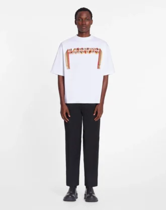 Koszulka oversize Curb Lace Lanvin