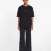 Koszulka unisex z logo Lanvin Koszulka unisex z logo Lanvin