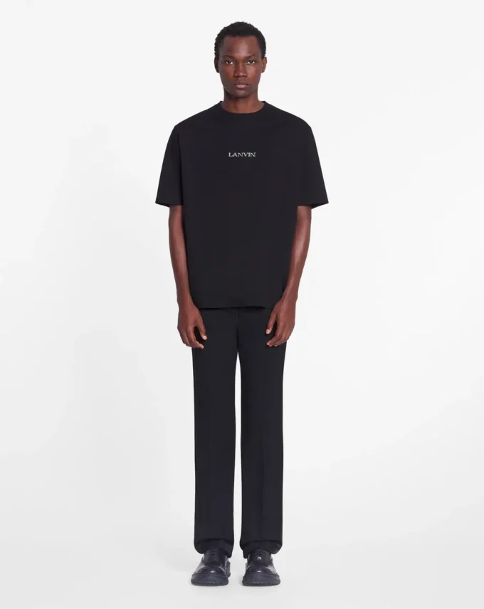 Koszulka unisex z logo Lanvin Koszulka unisex z logo Lanvin
