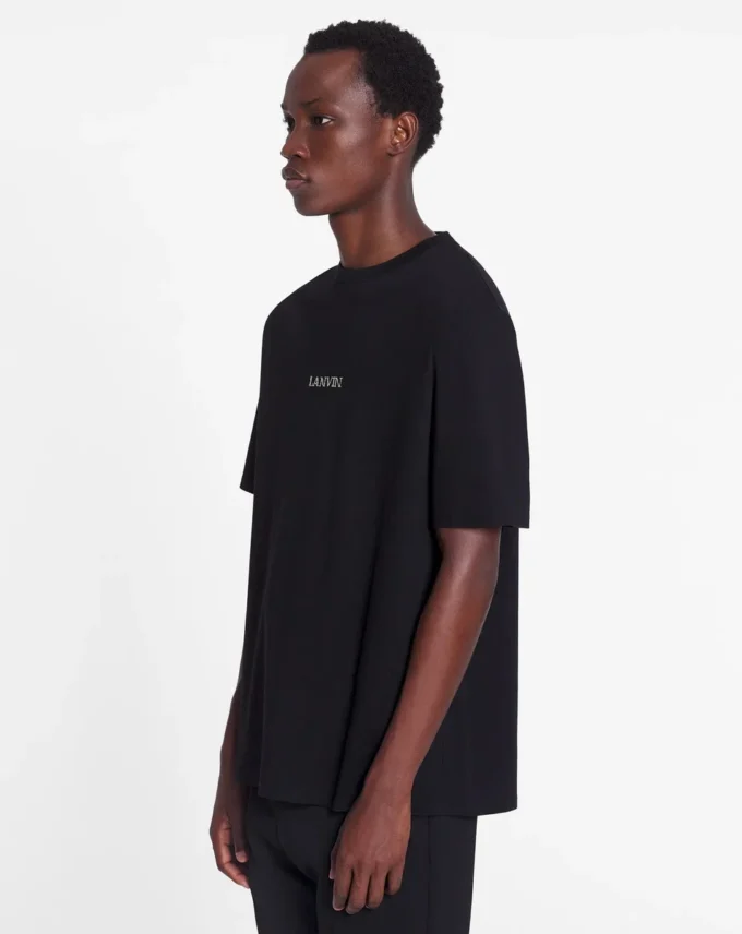 Koszulka unisex z logo Lanvin Koszulka unisex z logo Lanvin