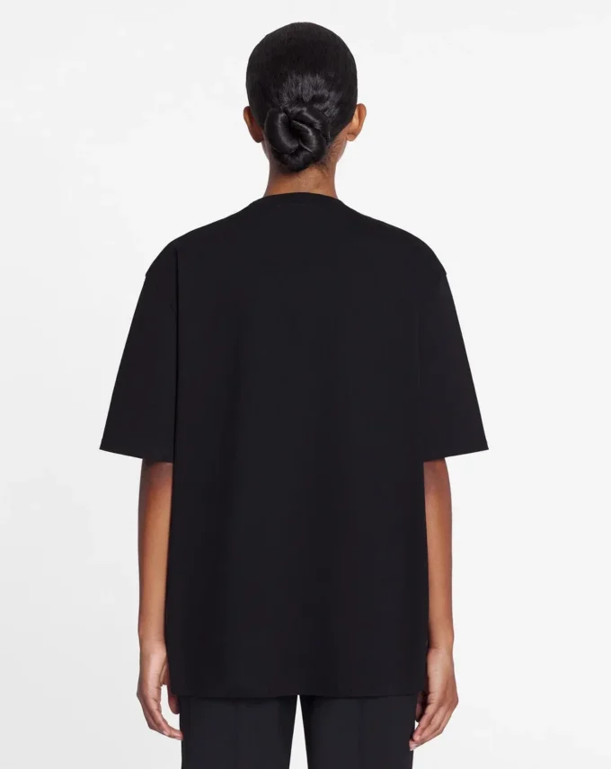 Koszulka unisex z logo Lanvin Koszulka unisex z logo Lanvin