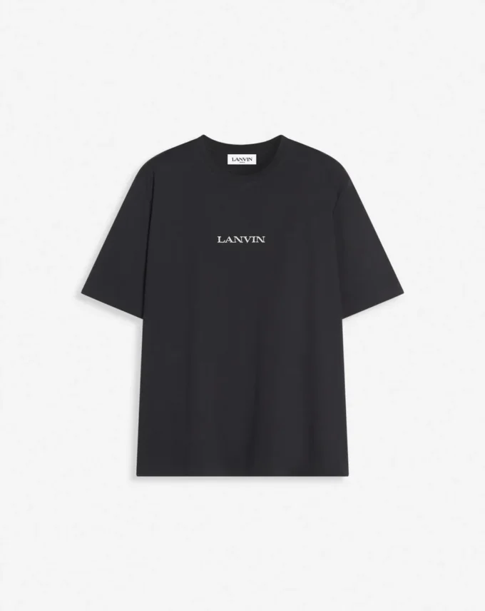 Koszulka z haftem Lanvin
