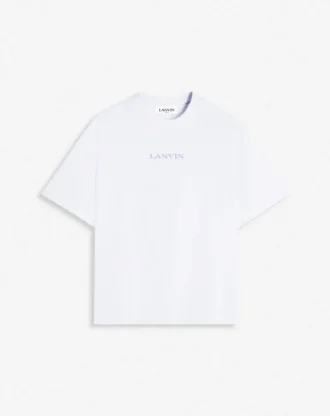 Koszulka z haftem Lanvin