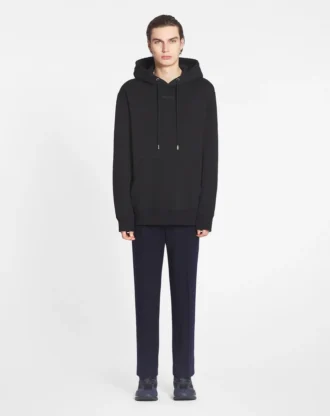 Lanvin Szczegóły Luźna bluza z kapturem