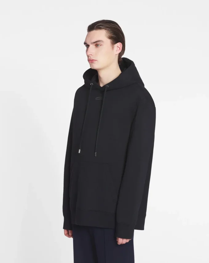 Lanvin Szczegóły Luźna bluza z kapturem Lanvin Szczegóły Luźna bluza z kapturem