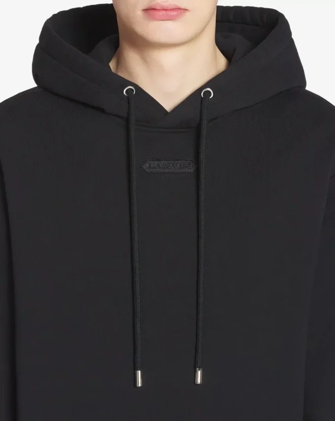 Lanvin Szczegóły Luźna bluza z kapturem Lanvin Szczegóły Luźna bluza z kapturem