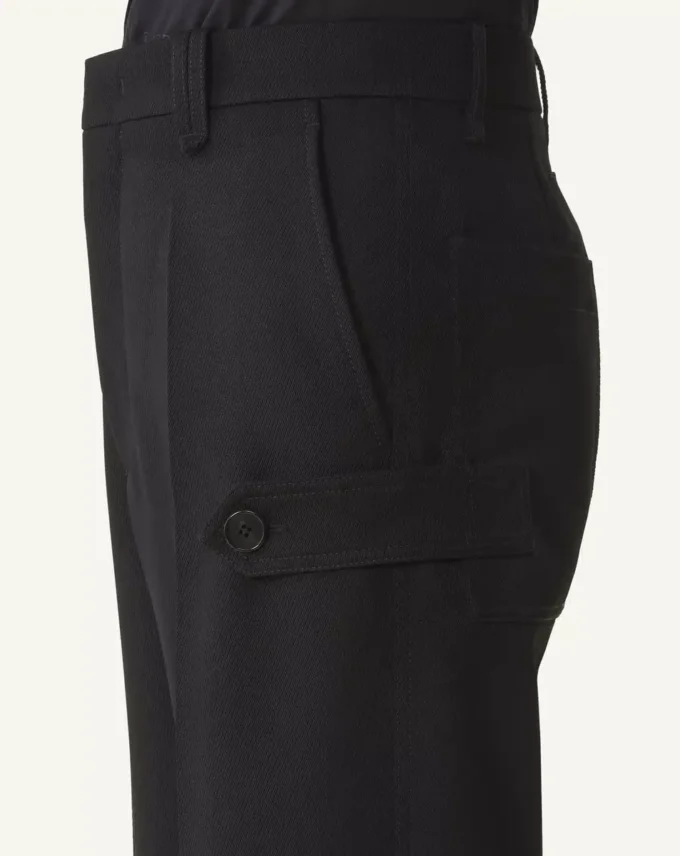 Lekkie wełniane spodnie chino