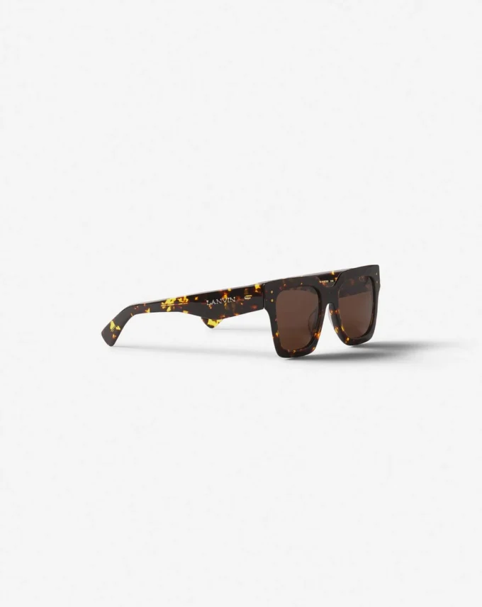 Lunettes Maxi Rectangle Lanvin Signature