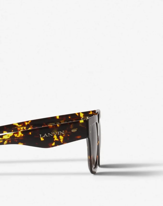 Lunettes Maxi Rectangle Lanvin Signature