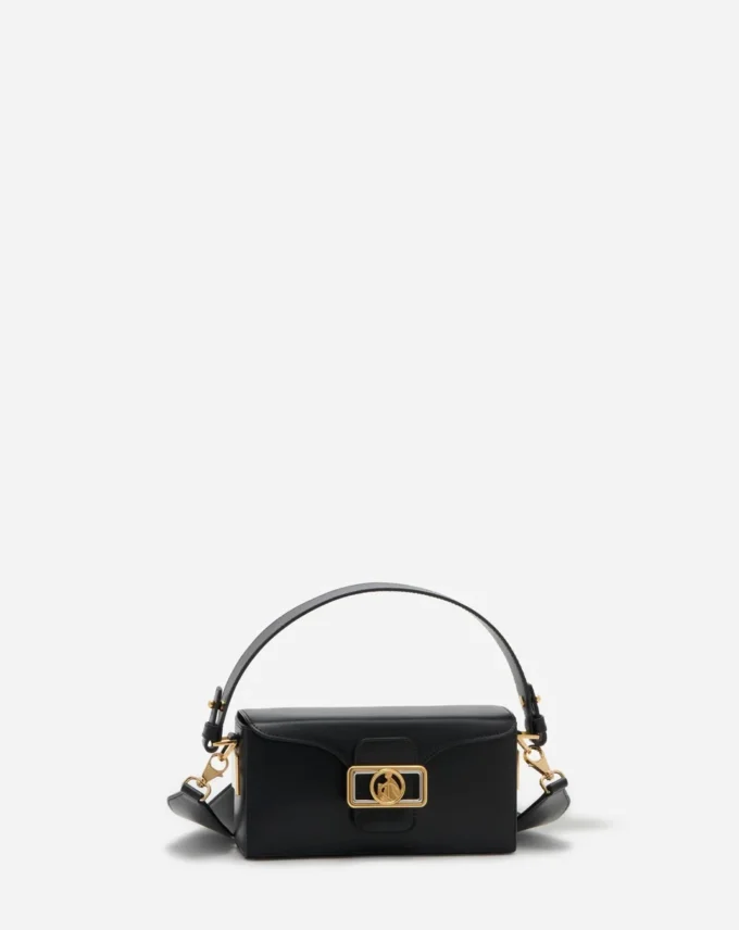 Nano Pencil Shiny Leather Bag