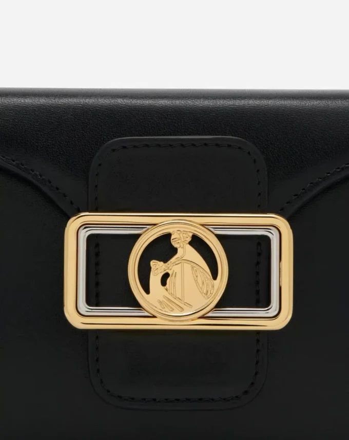 Nano Pencil Shiny Leather Bag