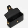 Nano Pencil Shiny Leather Bag