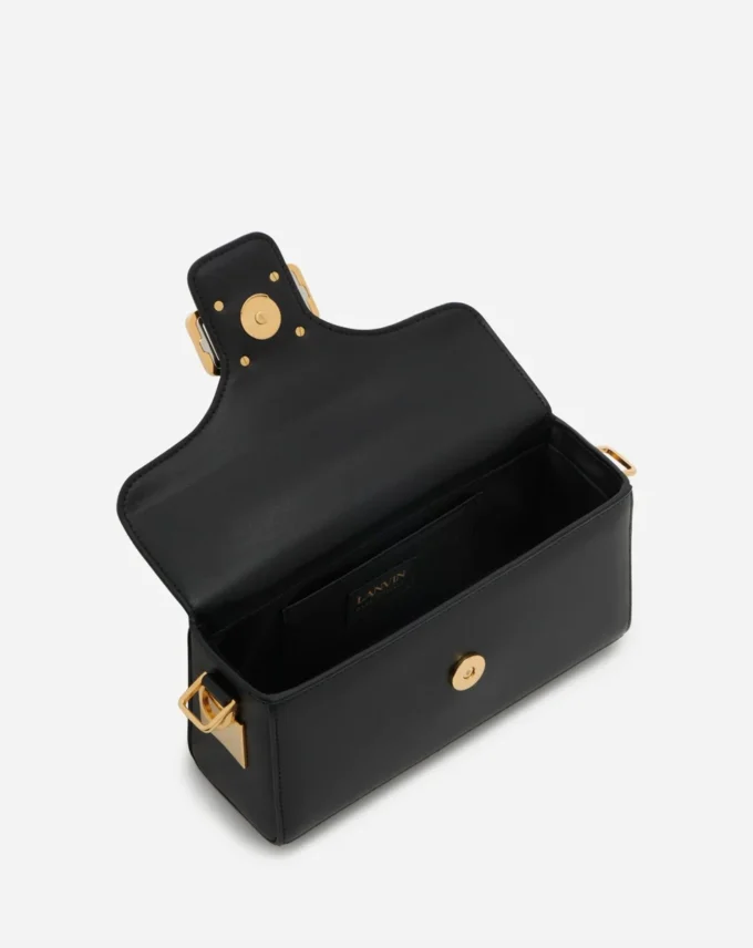 Nano Pencil Shiny Leather Bag