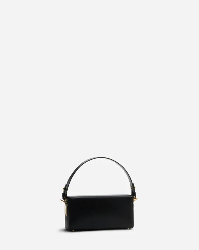 Nano Pencil Shiny Leather Bag