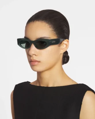 Okulary przeciwsłoneczne z logo Lanvin