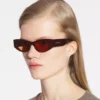 Okulary przeciwsłoneczne z logo Lanvin