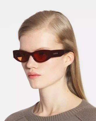 Okulary przeciwsłoneczne z logo Lanvin