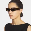 Okulary przeciwsłoneczne z logo Lanvin