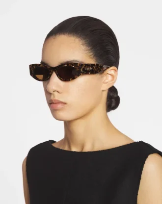 Okulary przeciwsłoneczne z logo Lanvin