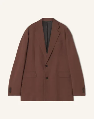 Oversize’owa flanelowa kurtka