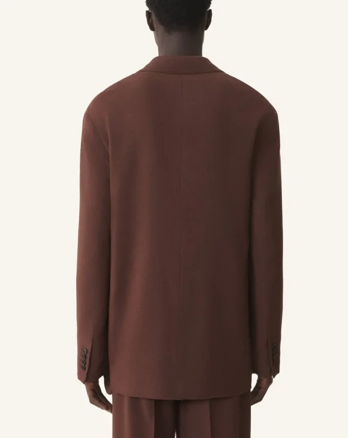 Oversize’owa flanelowa kurtka