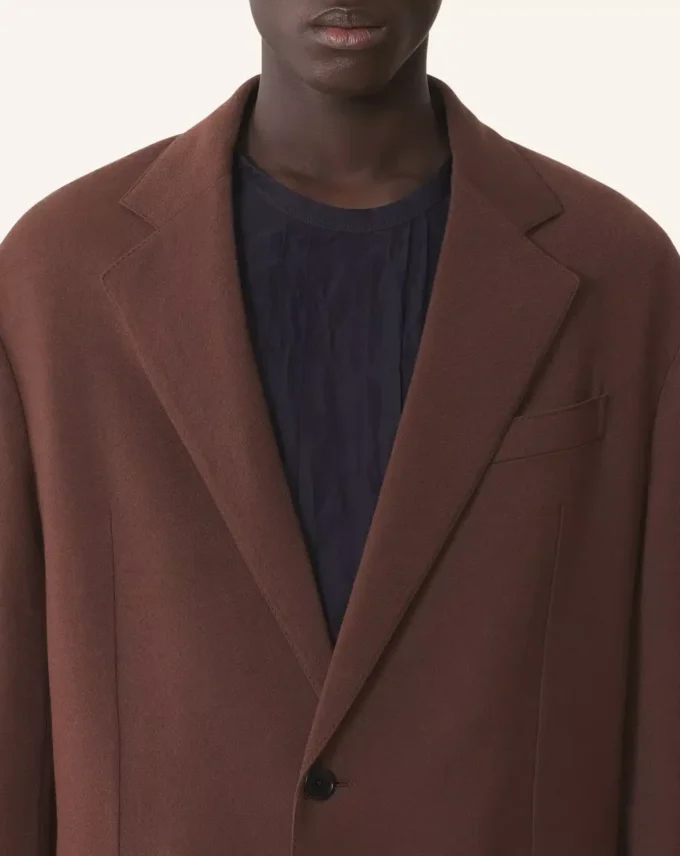 Oversize’owa flanelowa kurtka