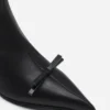 Skórzane botki Lanvin Bow