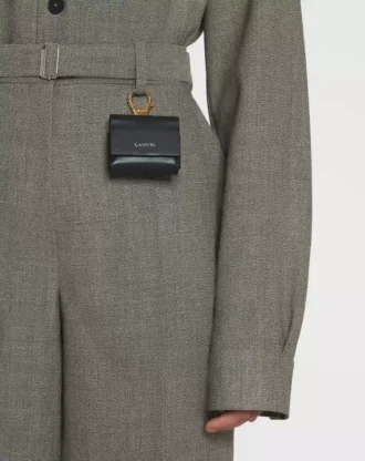 Skórzane etui Lanvin Signature do słuchawek Airpods Pro