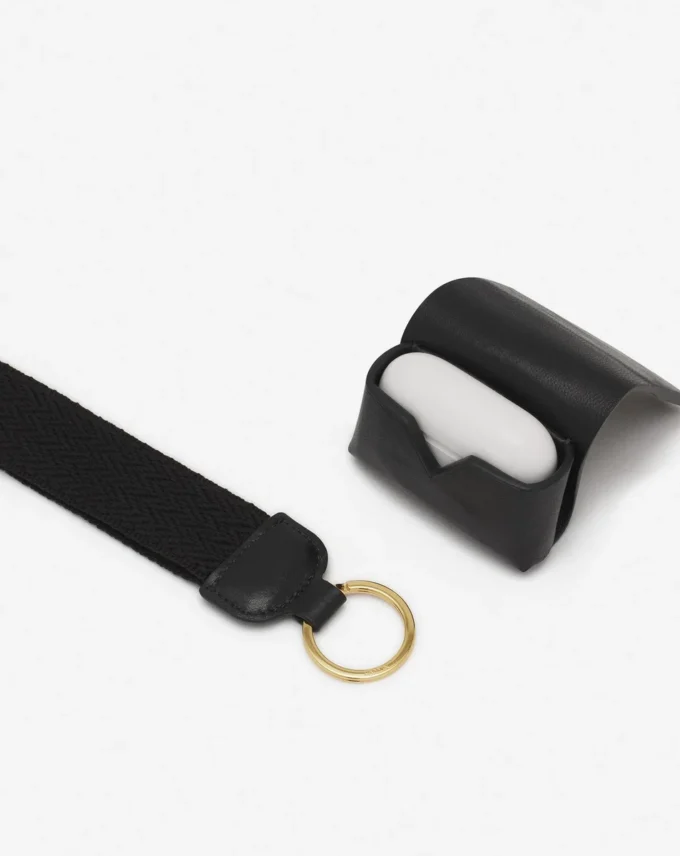 Skórzane etui Lanvin Signature do słuchawek Airpods Pro