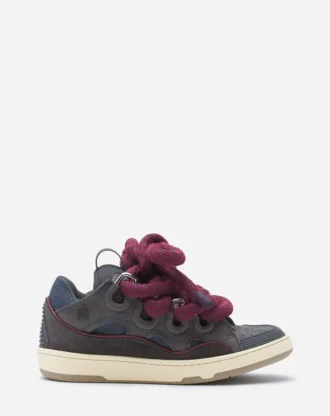 Skórzane sneakersy Curb z sznurowadłami wężowymi