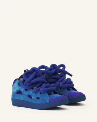 Skórzane sneakersy Curb z sznurowadłami wężowymi