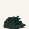 Skórzane sneakersy Curb z sznurowadłami wężowymi Skórzane sneakersy Curb z sznurowadłami wężowymi