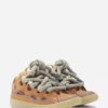 Skórzane sneakersy Curb z sznurowadłami wężowymi Skórzane sneakersy Curb z sznurowadłami wężowymi