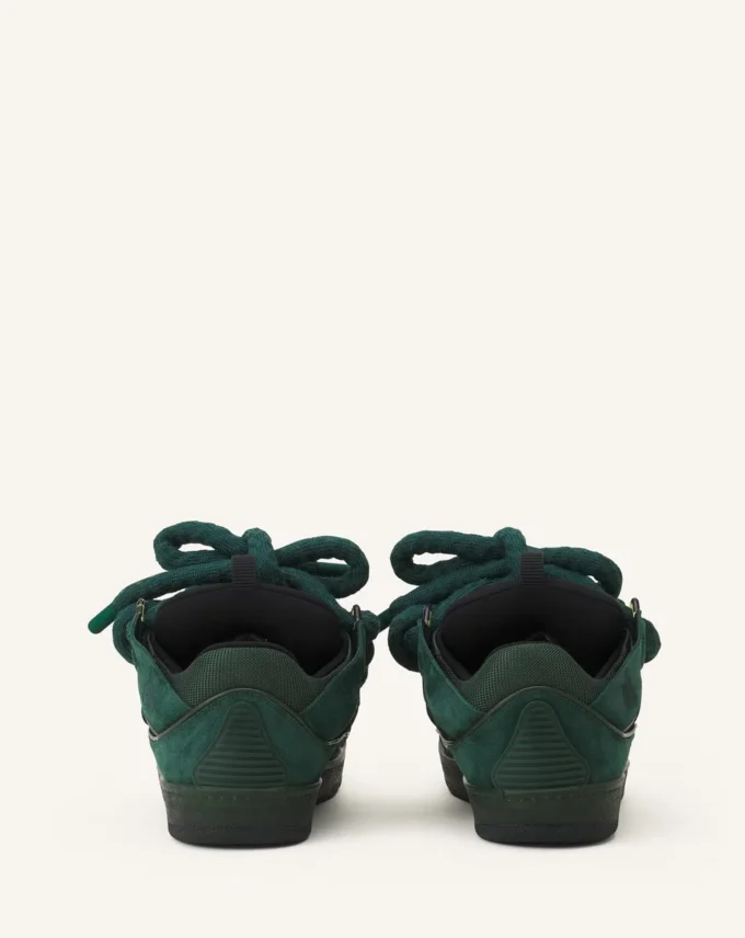 Skórzane sneakersy Curb z sznurowadłami wężowymi Skórzane sneakersy Curb z sznurowadłami wężowymi