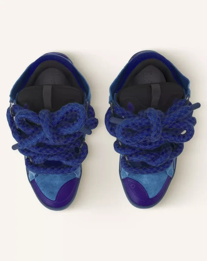 Skórzane sneakersy Curb z sznurowadłami wężowymi Skórzane sneakersy Curb z sznurowadłami wężowymi